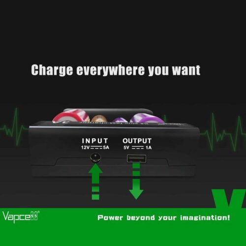 Vapcell S4+V3.0 incarcator la priza cu 4 porturi de mare putere 12A