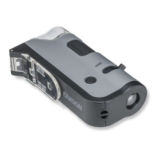 Carson MP-250 microscop cu zoom 100-250X, lumina alba si UV