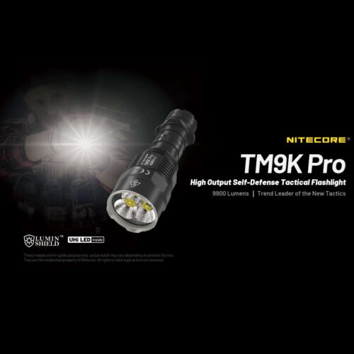 Nitecore TM9K Pro lanterna tactica compacta de buzunar