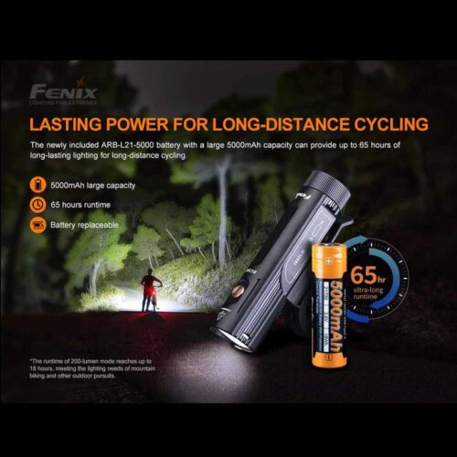 Fenix BC26R + BC05R set lanterna pentru bicicleta sau de mana