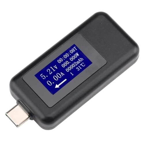 C-Tech VA043 multimetru USB-C detector inteligent cu afisaj OLED
