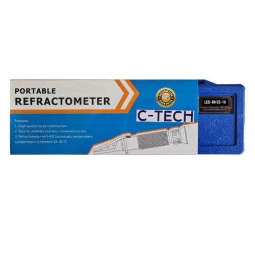 C-Tech LED-RHBS-10 refractometru salinitate si brix de precizie