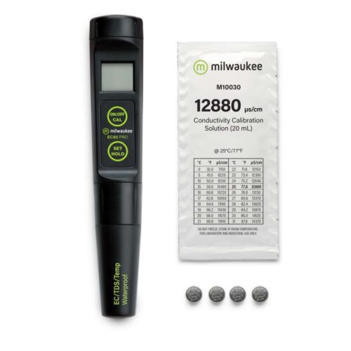 Milwaukee EC60 EC TDS metru termometru gama larga