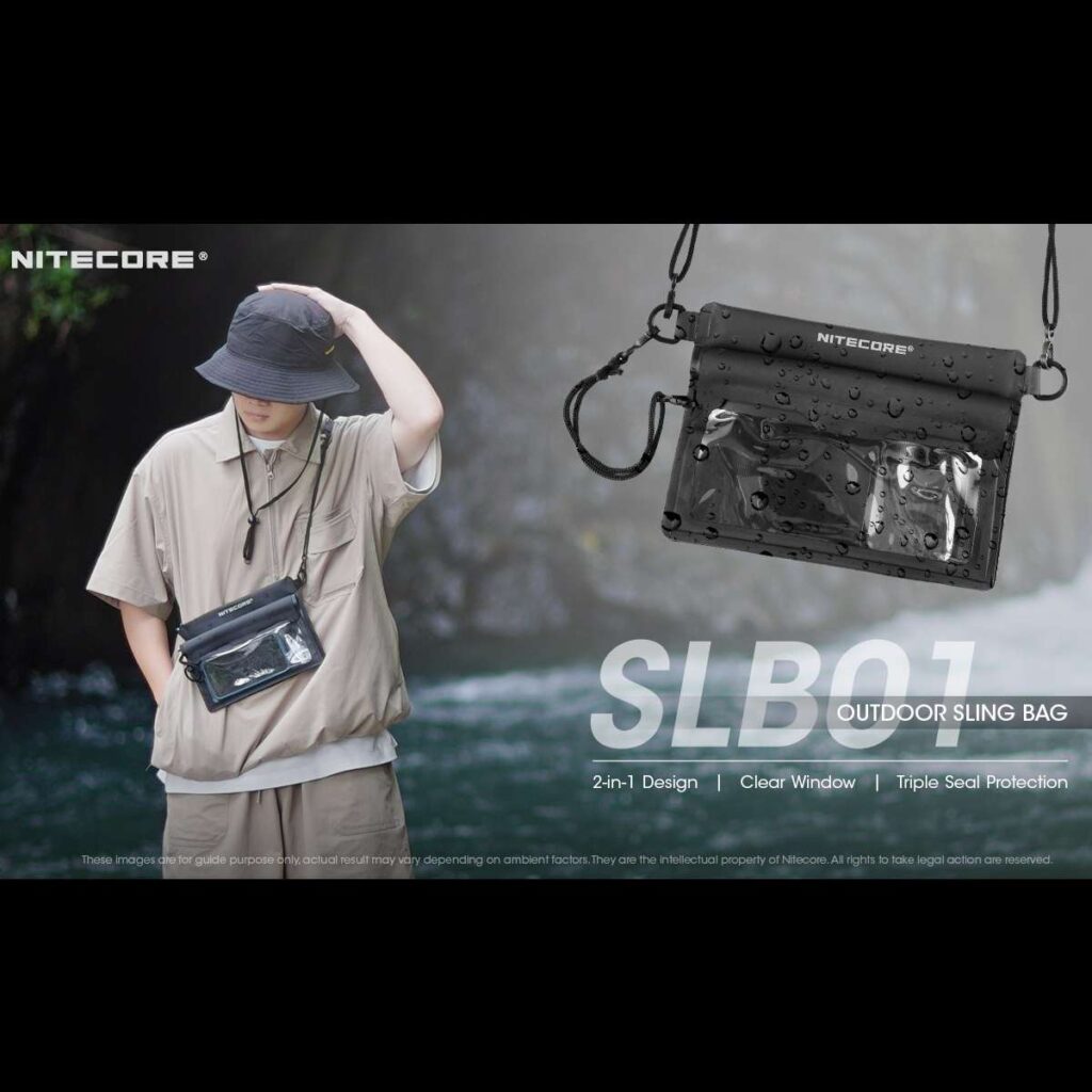 Nitecore SLB01 geanta de un litru tip mesager rezistenta la apa