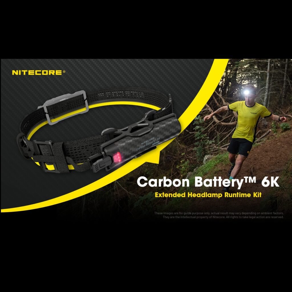 Nitecore Carbon 6K baterie externa, kit extensie de 6000 mAh