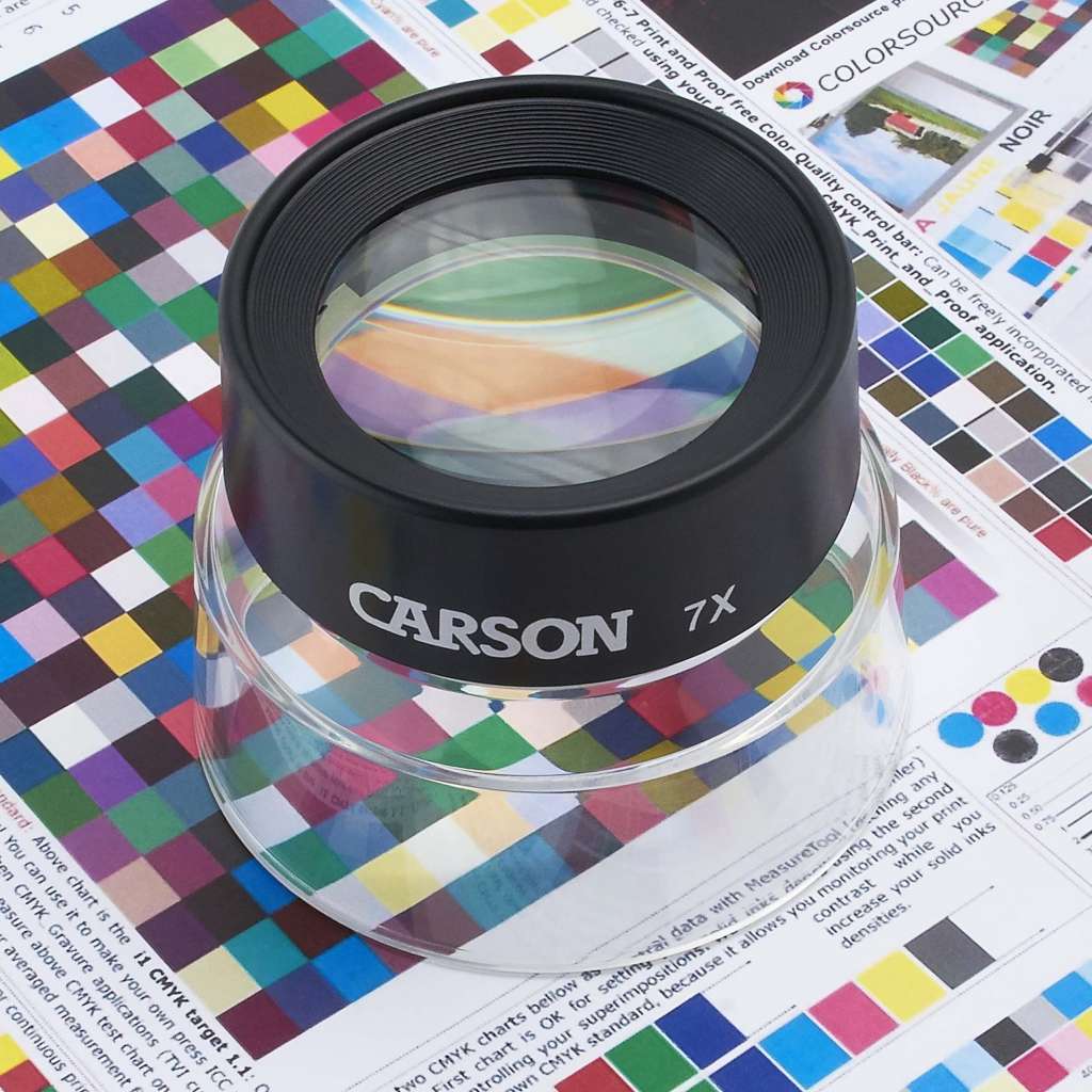 Carson LL-77 lupa 7X de masa, prefocalizata