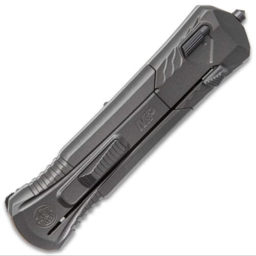 Smith & Wesson 1084314 cutit automat OTF cu buton culisant