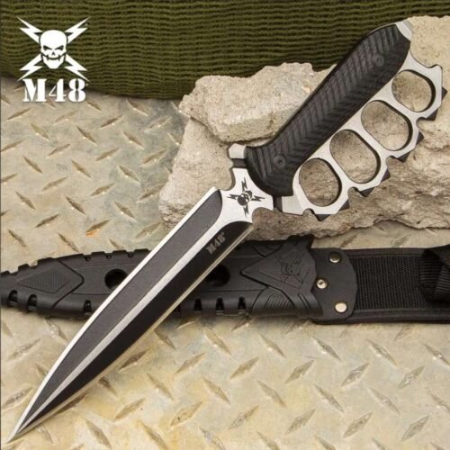 United Cutlery M48 Liberator cutit tactic cu box de lupta