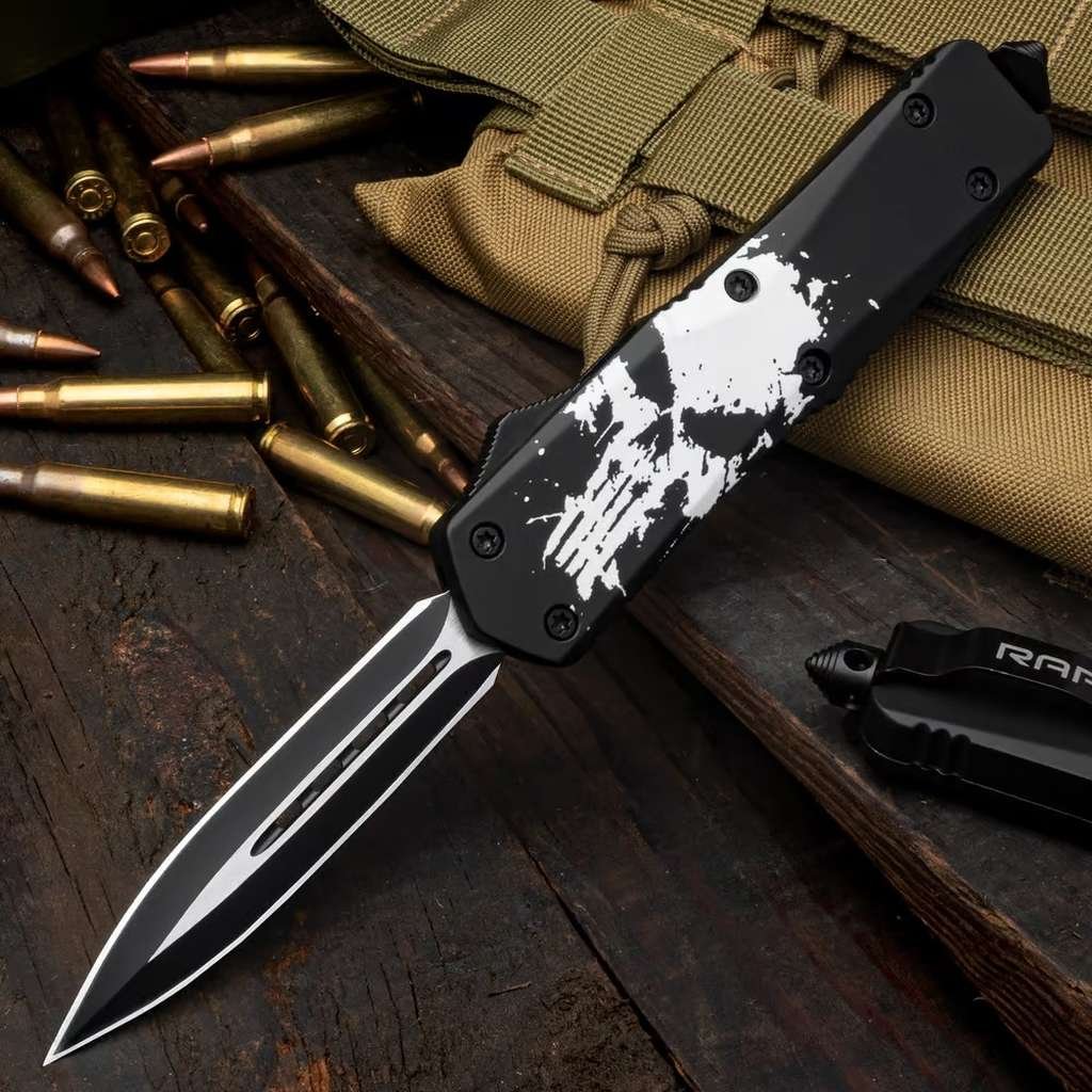 United Cutlery Raptor cutit automat OTF cu buton culisant