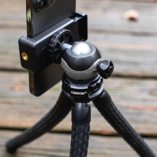 Carson TR-050 tripod flexibil cu telecomanda si adaptor de telefon