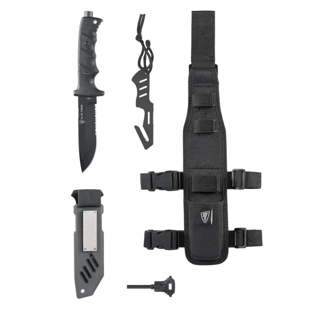 Umarex Elite Force EF703 Kit cutit de supravietuire cu accesorii