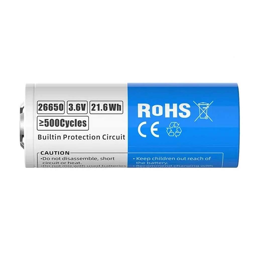 Xtar acumulator 26650 de 6000 mAh