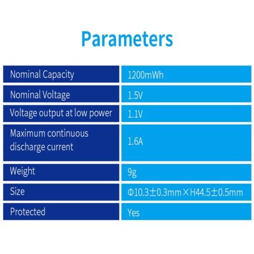 Xtar AAA 1200 mWh acumulator 1.5V cu functia tensiune redusa