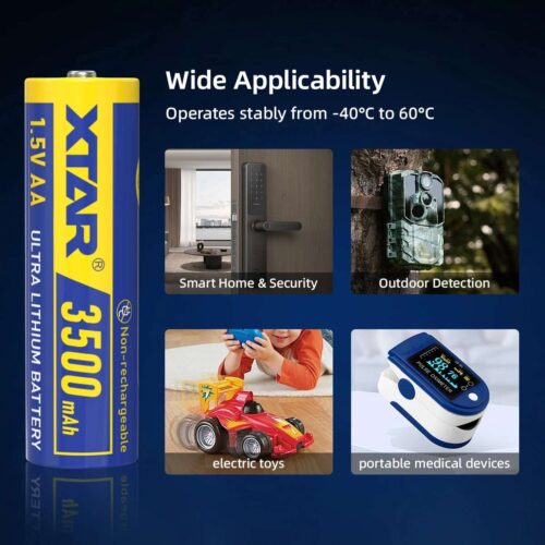 Xtar Ultra 3500D baterie AA speciala la set de 4 bucati