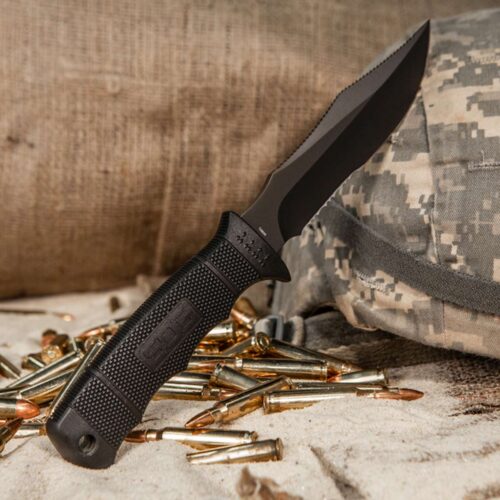 SOG SEAL Pup Elite cutit tactic de lupta pentru mediu marin