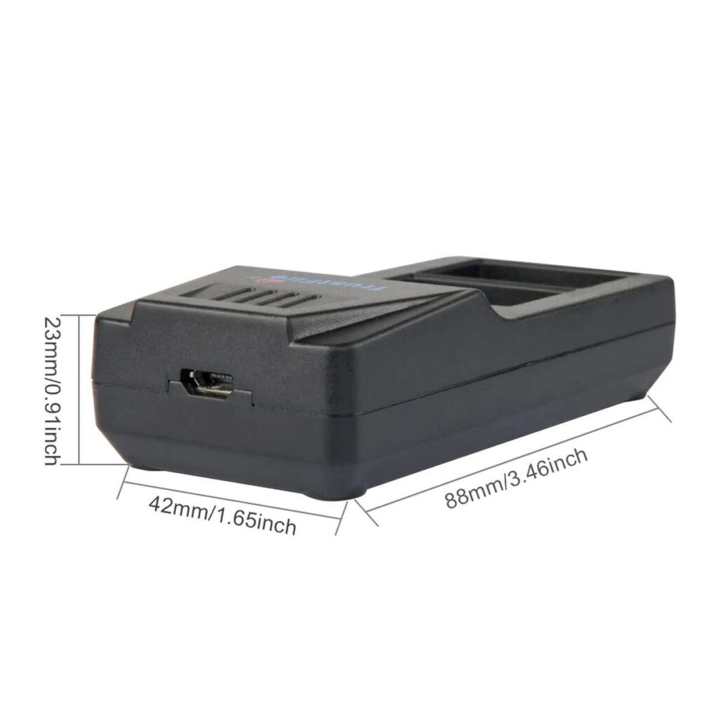 TrustFire BC01 incarcator cu doua porturi pentru acumulatori 9V