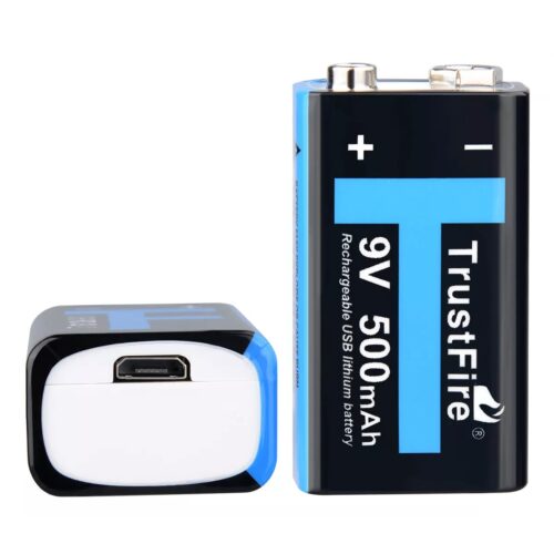 TrustFire TF9V-500 acumulator de 9V cu capacitatea de 500 mAh