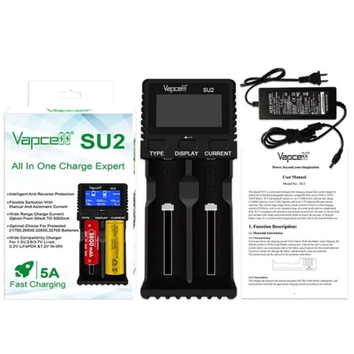 Vapcell SU2 incarcator universal la priza cu doua porturi 6A