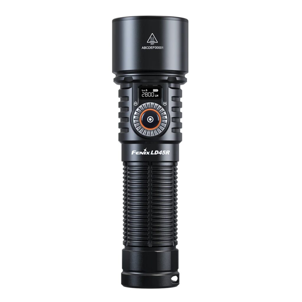 Fenix LD45R lanterna cu fascicul ajustabil si afisaj OLED