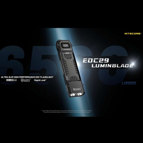 Nitecore EDC29 lanterna cu afisaj OLED