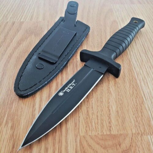 Smith & Wesson SWHRT9B cutit tactic pentru purtat la cizma