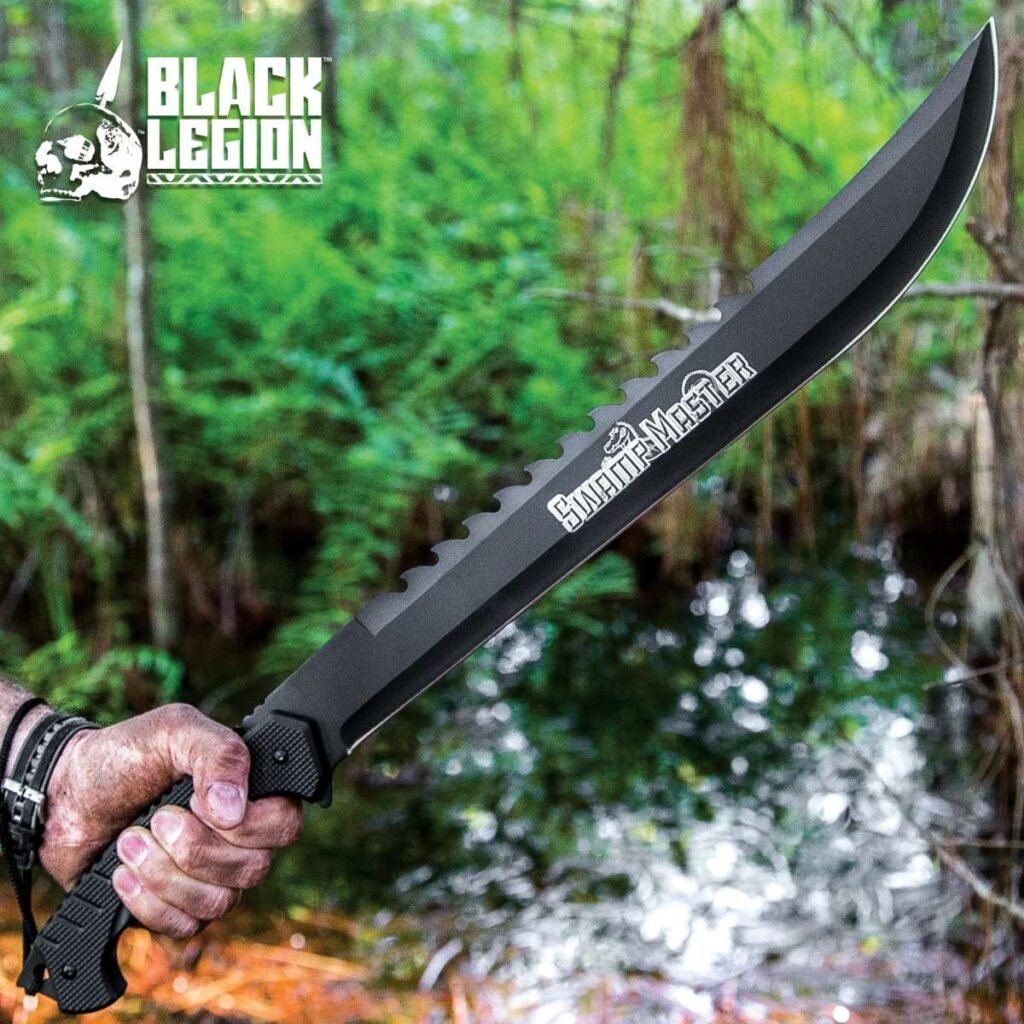 United Cutlery Black Legion Swamp Master maceta cu lama lunga