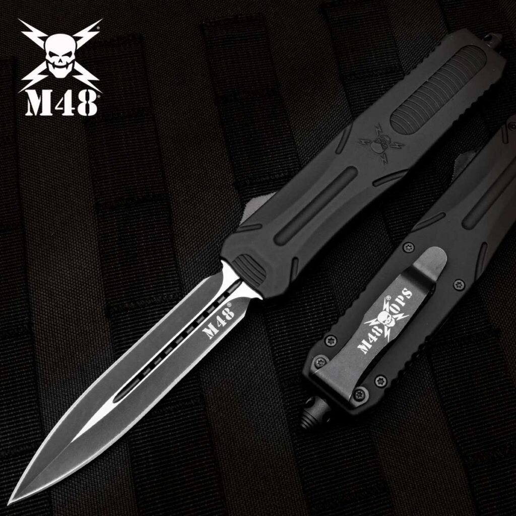 United Cutlery M48 Lightning Dagger cutit automat OTF