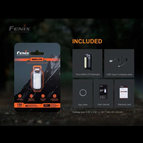 Fenix Mini-Lite lanterna compacta frontala si de mana