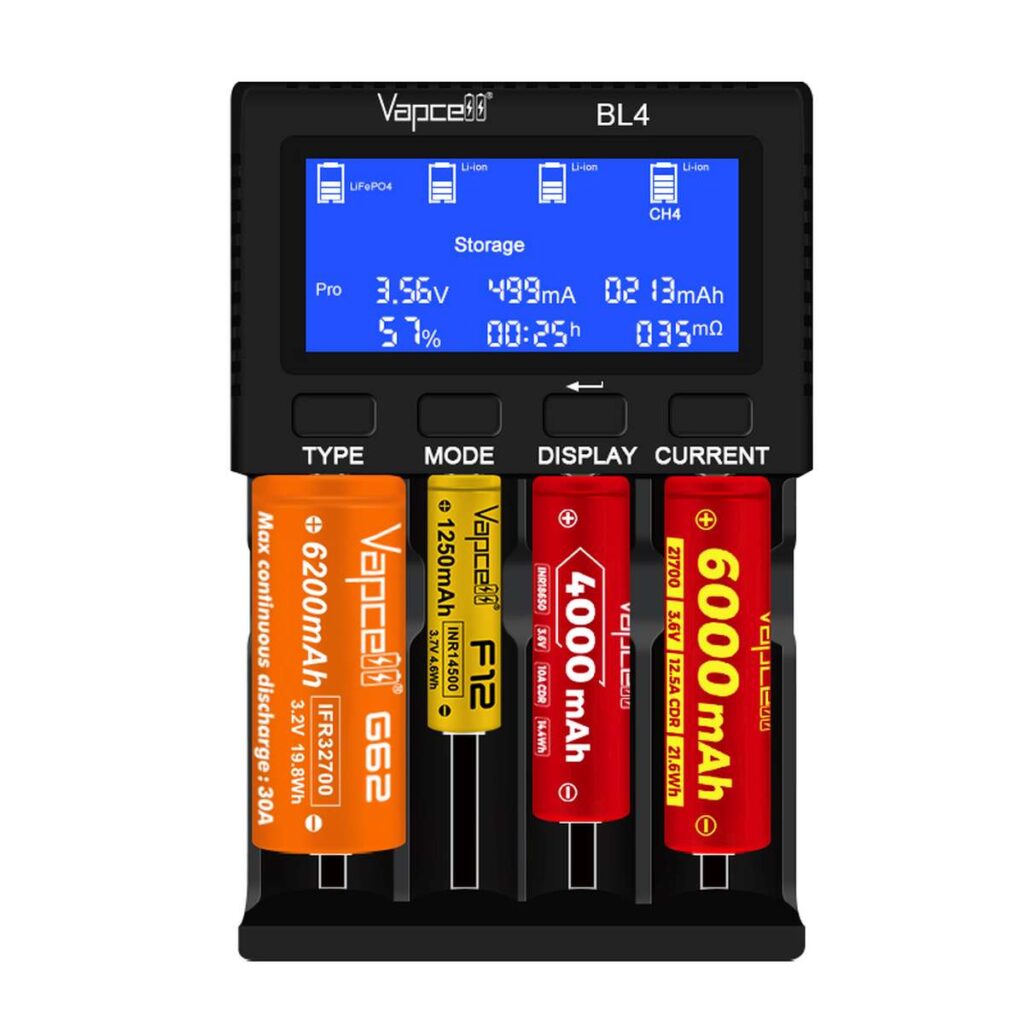 Vapcell BL4 incarcator universal cu 4 porturi 4A