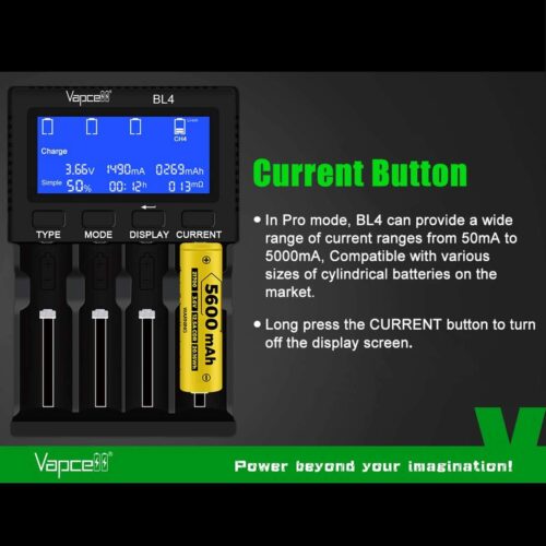 Vapcell BL4 incarcator universal cu 4 porturi 4A