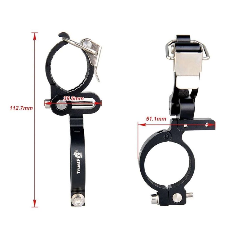 TrustFire HE02 suport lanterna ajustabil pentru bicicleta