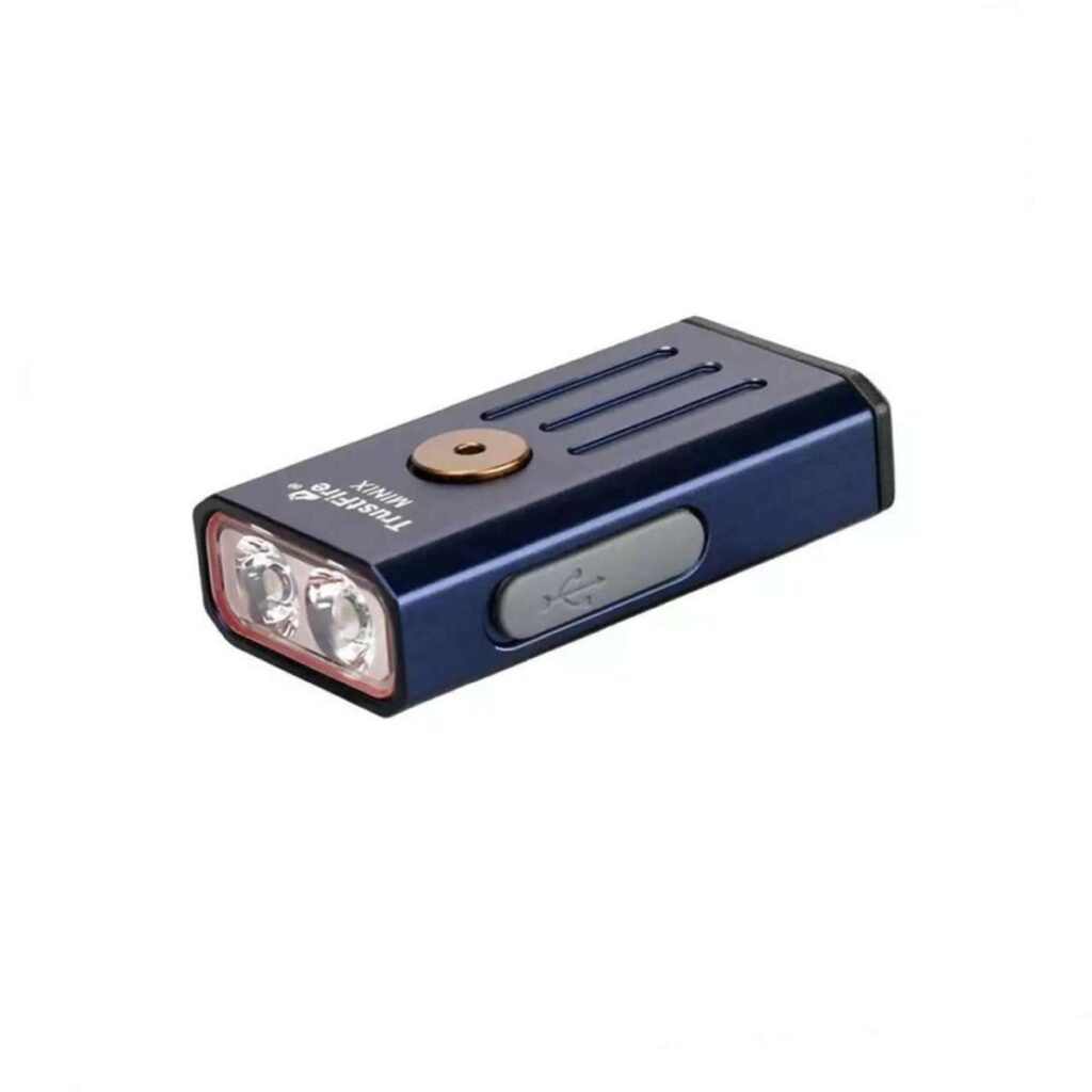 TrustFire Mini X lanterna breloc cu lumina alba si ultravioleta UV