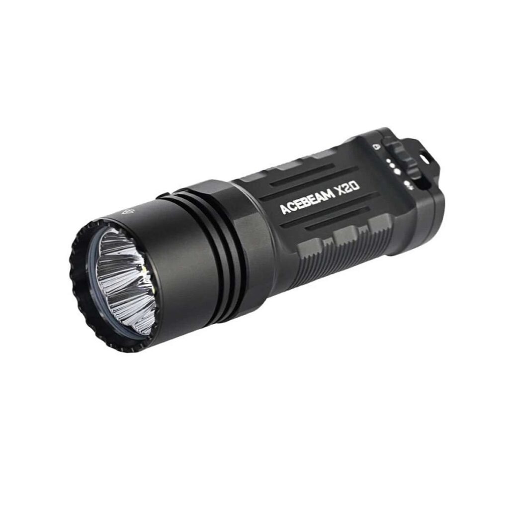 Acebeam X20 lanterna puternica cu iluminat personalizabil