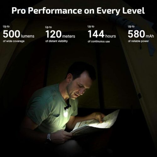 Olight Oclip Pro lanterna compacta frontala si de mana