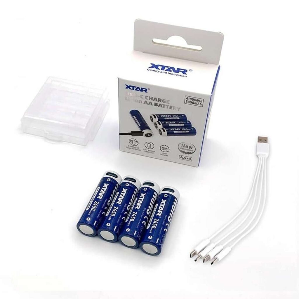Xtar AA 4100 mWh set acumulatori 1.5V cu functia tensiune redusa