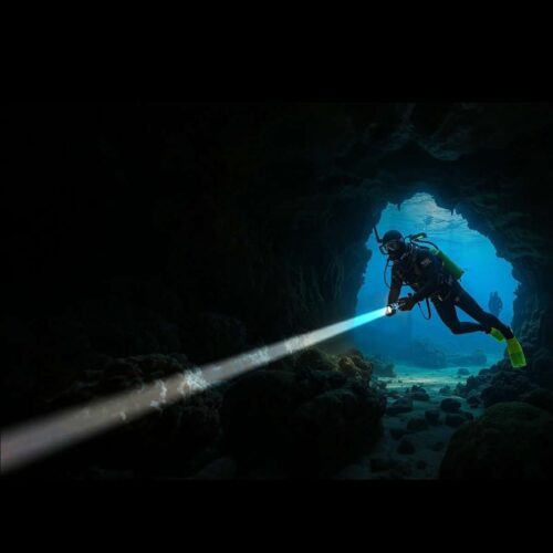 Xtar DL2 lanterna subacvatica si de uz general cu indicator laser