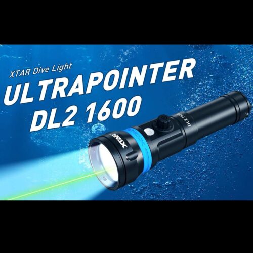 Xtar DL2 lanterna subacvatica si de uz general cu indicator laser