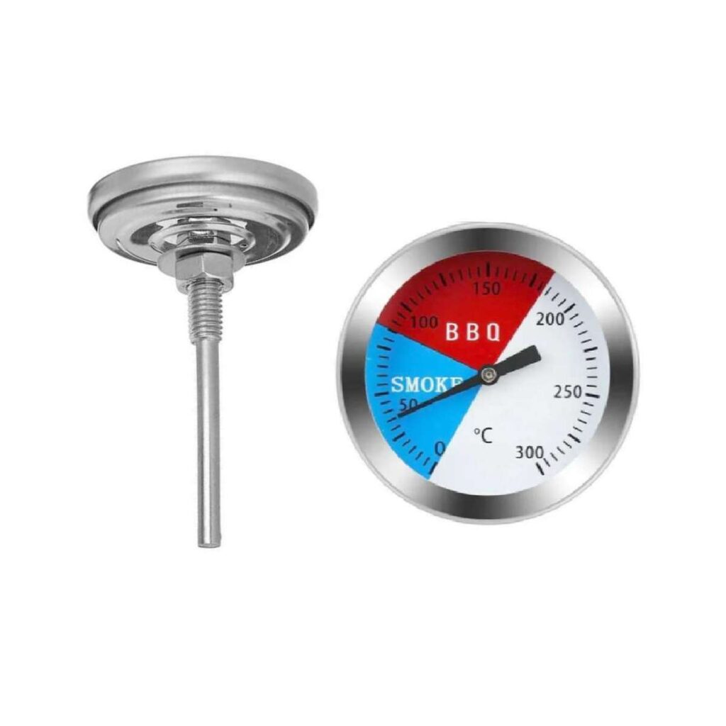 C-Tech B1714 termometru incorporabil pentru afumatoare sau BBQ