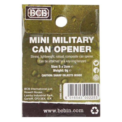 BCB CN225 deschizator de conserve militar doua bucati
