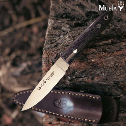 Muela 4410-M cutit utilitar cu teaca din piele naturala