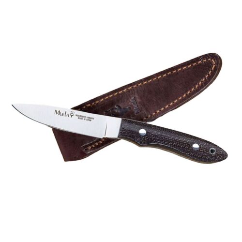 Muela 4410-M cutit utilitar cu teaca din piele naturala