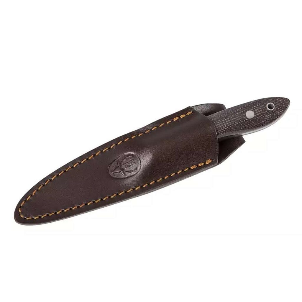 Muela 4410-M cutit utilitar cu teaca din piele naturala