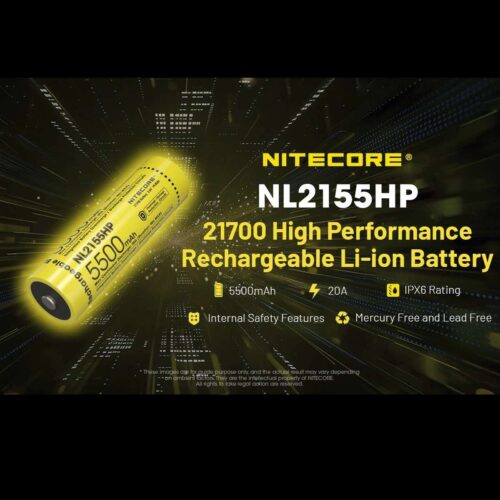 Nitecore NL2155HP acumulator 21700 de 5500 mAh