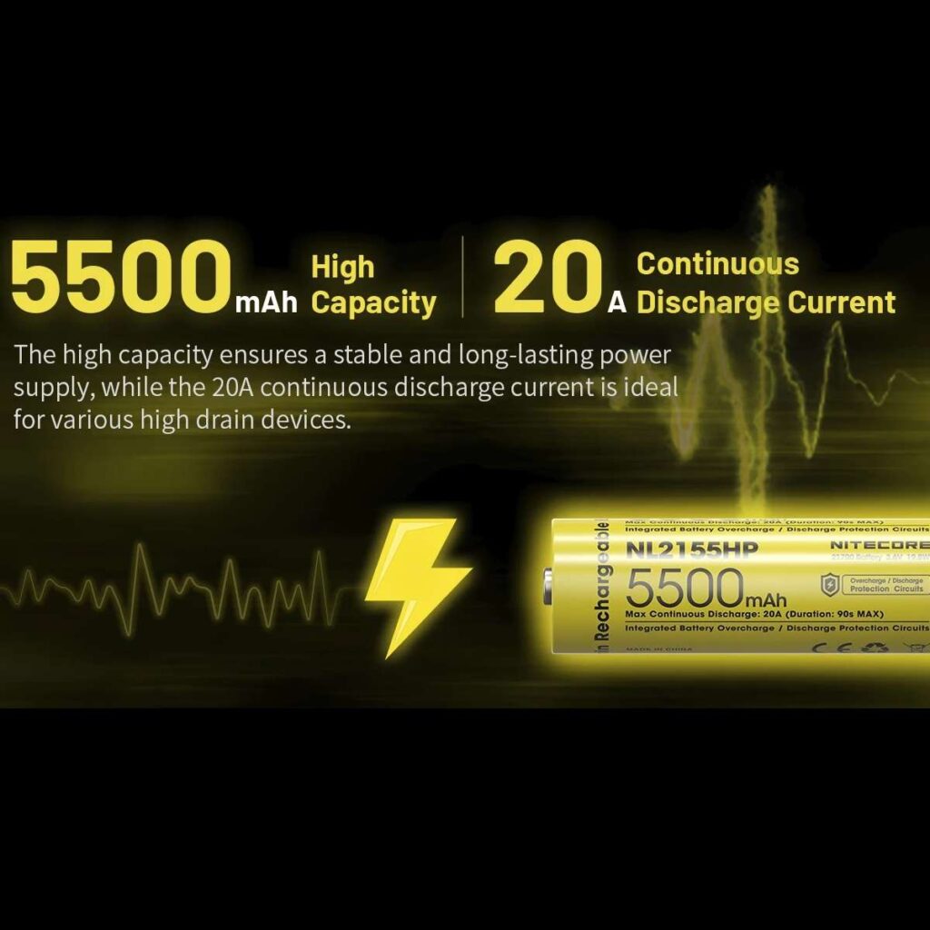 Nitecore NL2155HP acumulator 21700 de 5500 mAh