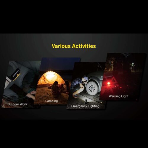 Nitecore NWL20 lampa de lucru, felinar cu lumina alba si rosie