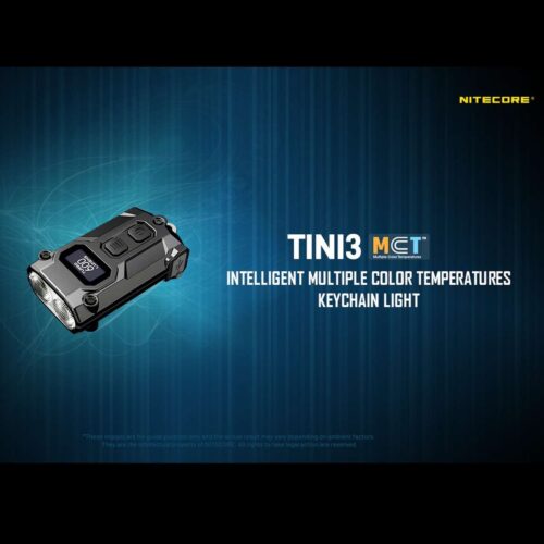 Nitecore TINI3 lanterna breloc cu afisaj OLED