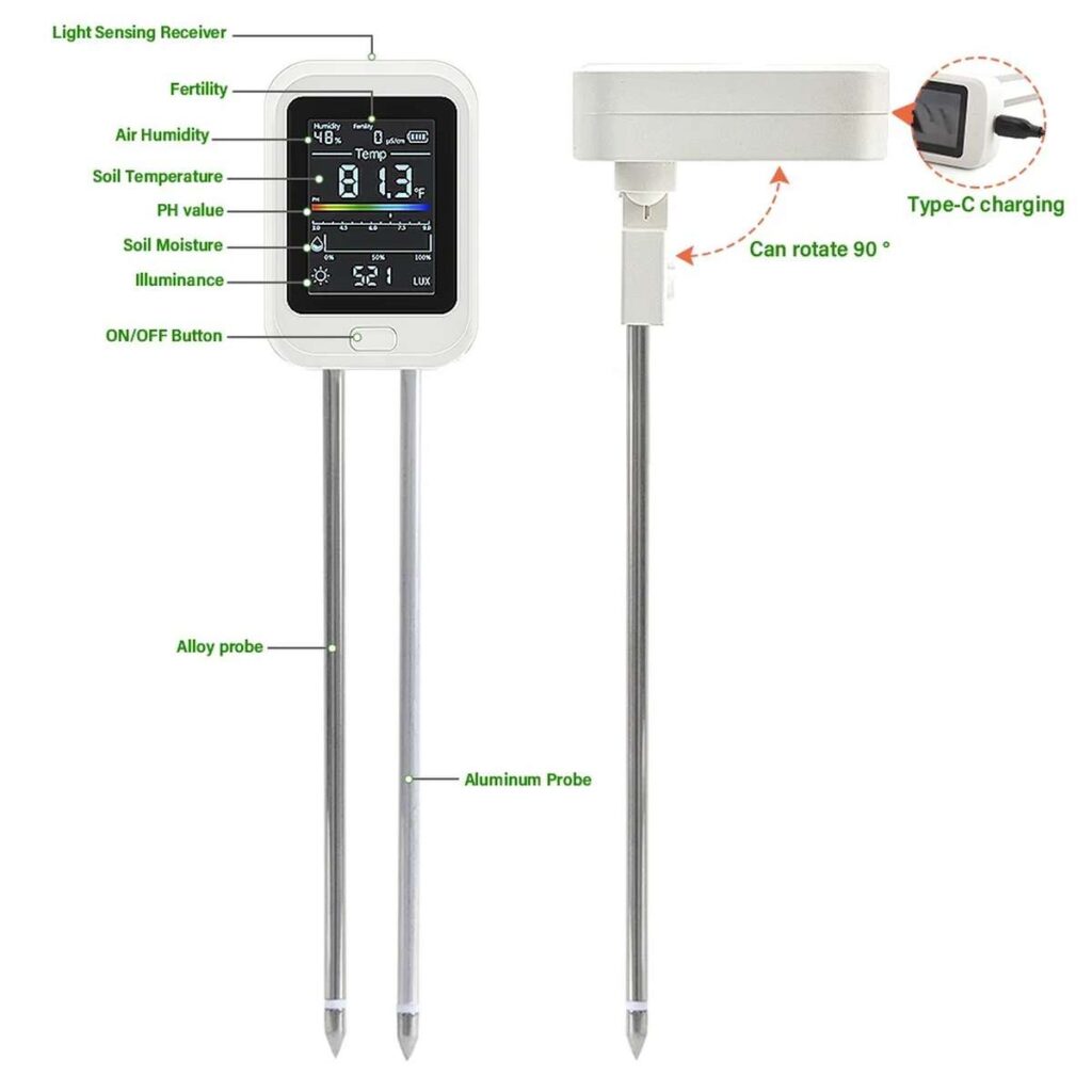 Creotech YY-1106 multifunctional agricol cu 6 functii, ecran color