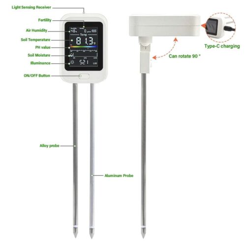 Creotech YY-1106 multifunctional agricol cu 6 functii, ecran color