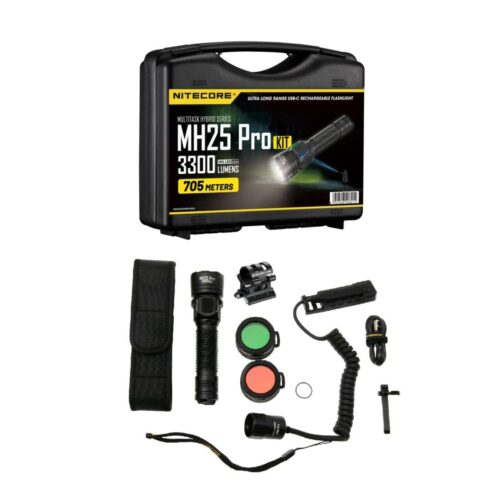 Nitecore MH25 Pro lanterna set de vanatoare si tactic
