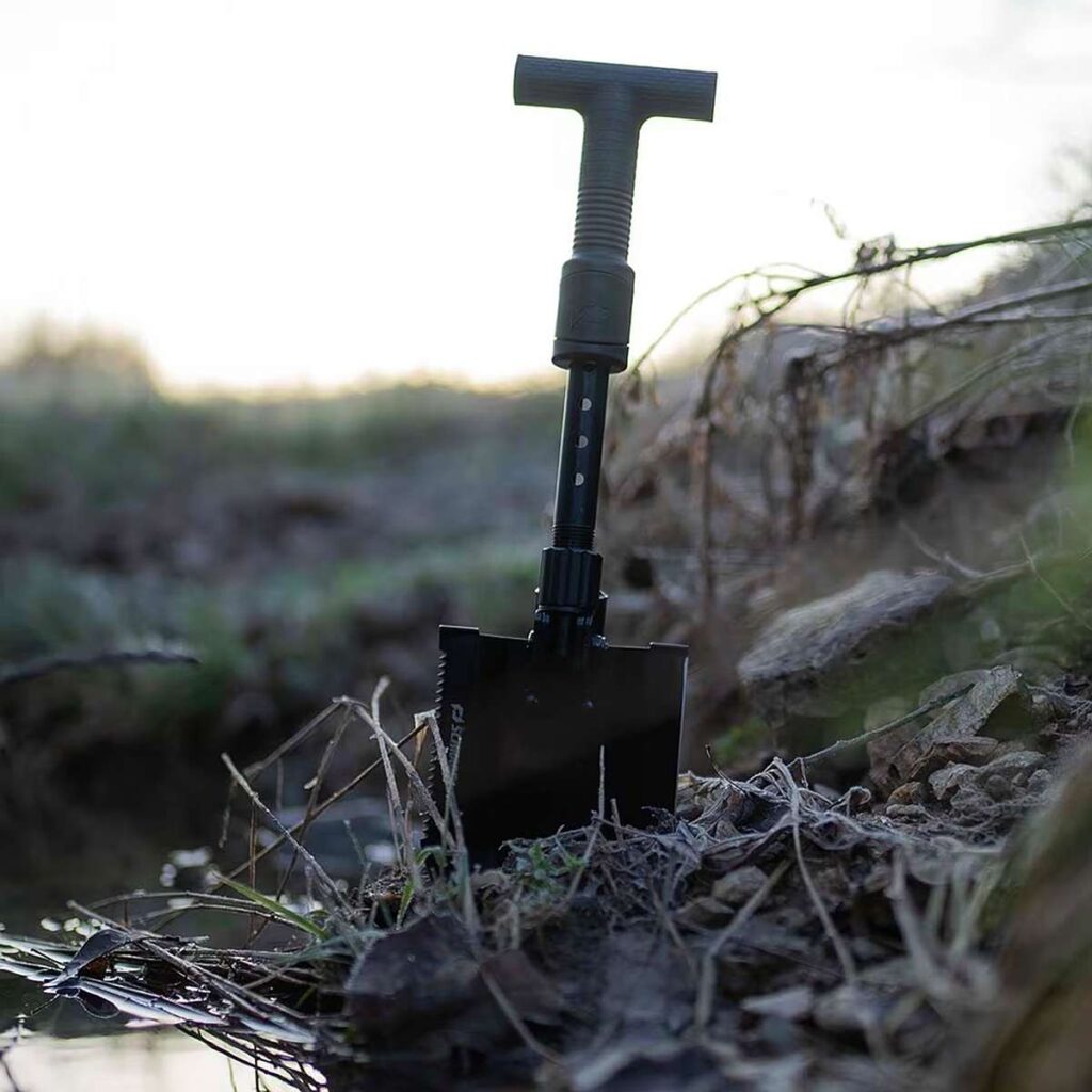 Schrade Pay Dirt lopata portabila utilitara extensibila